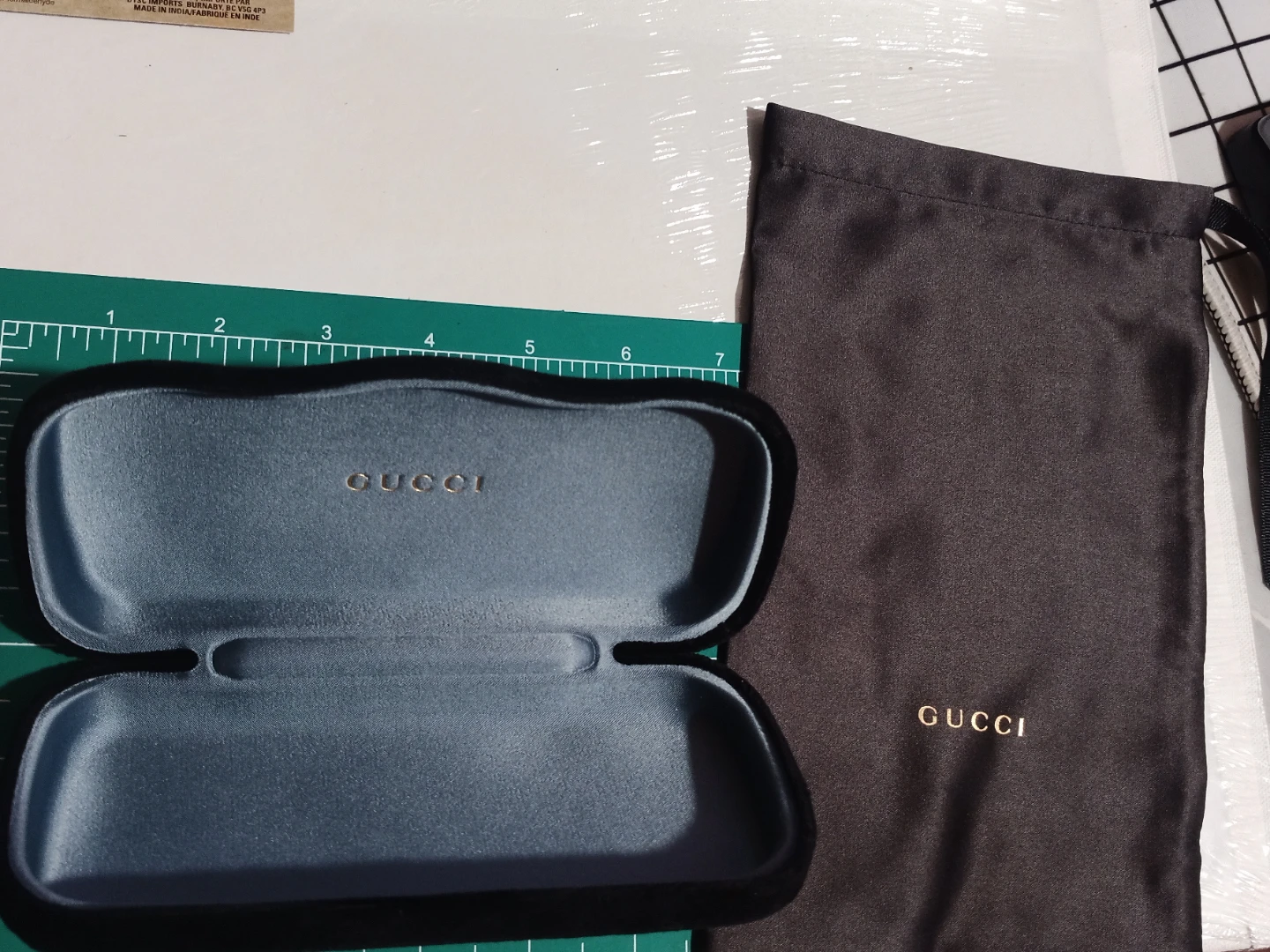 Gucci Glasses Case with Pouch