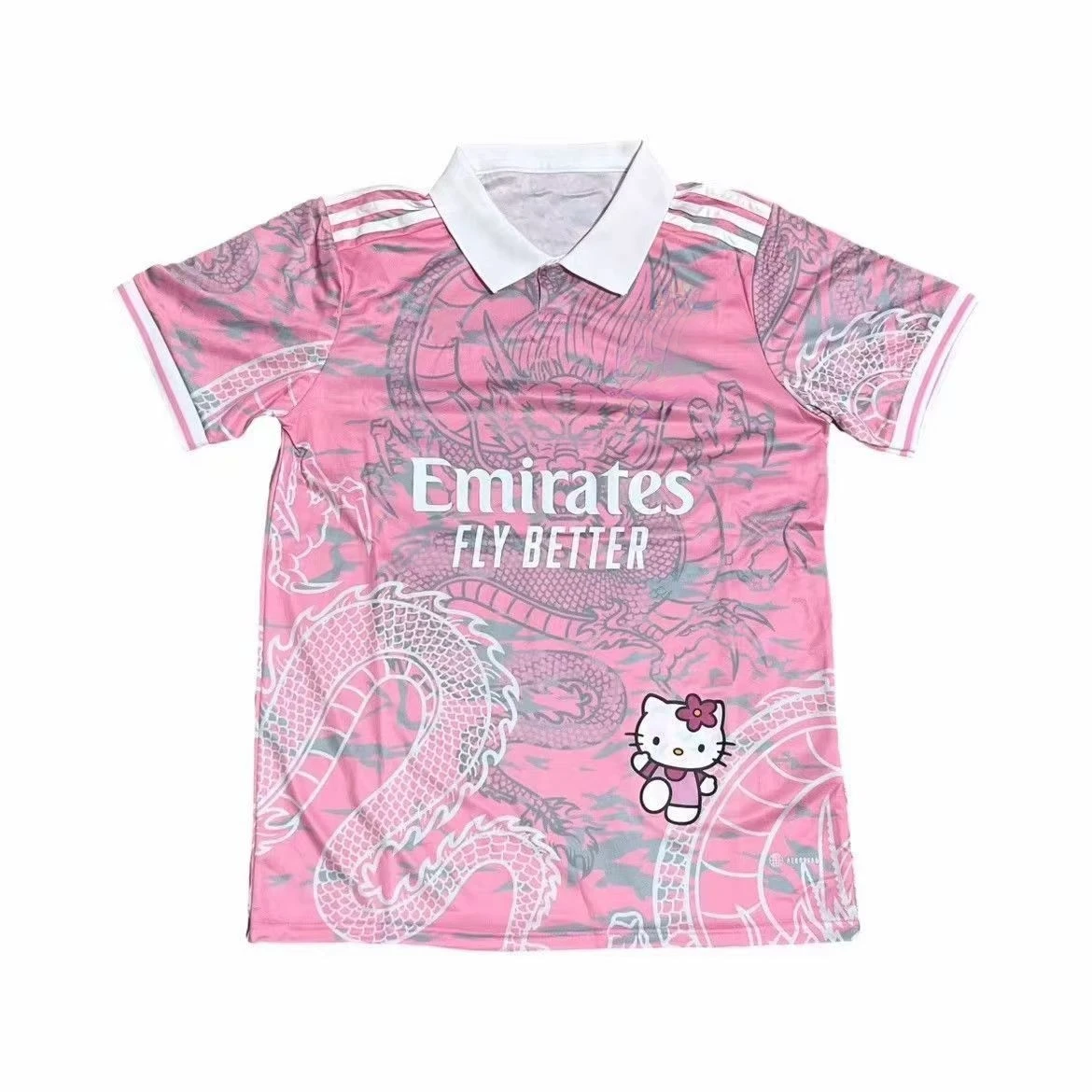 Pink Dragon EMIRATES Hello Kitty Polo Shirt