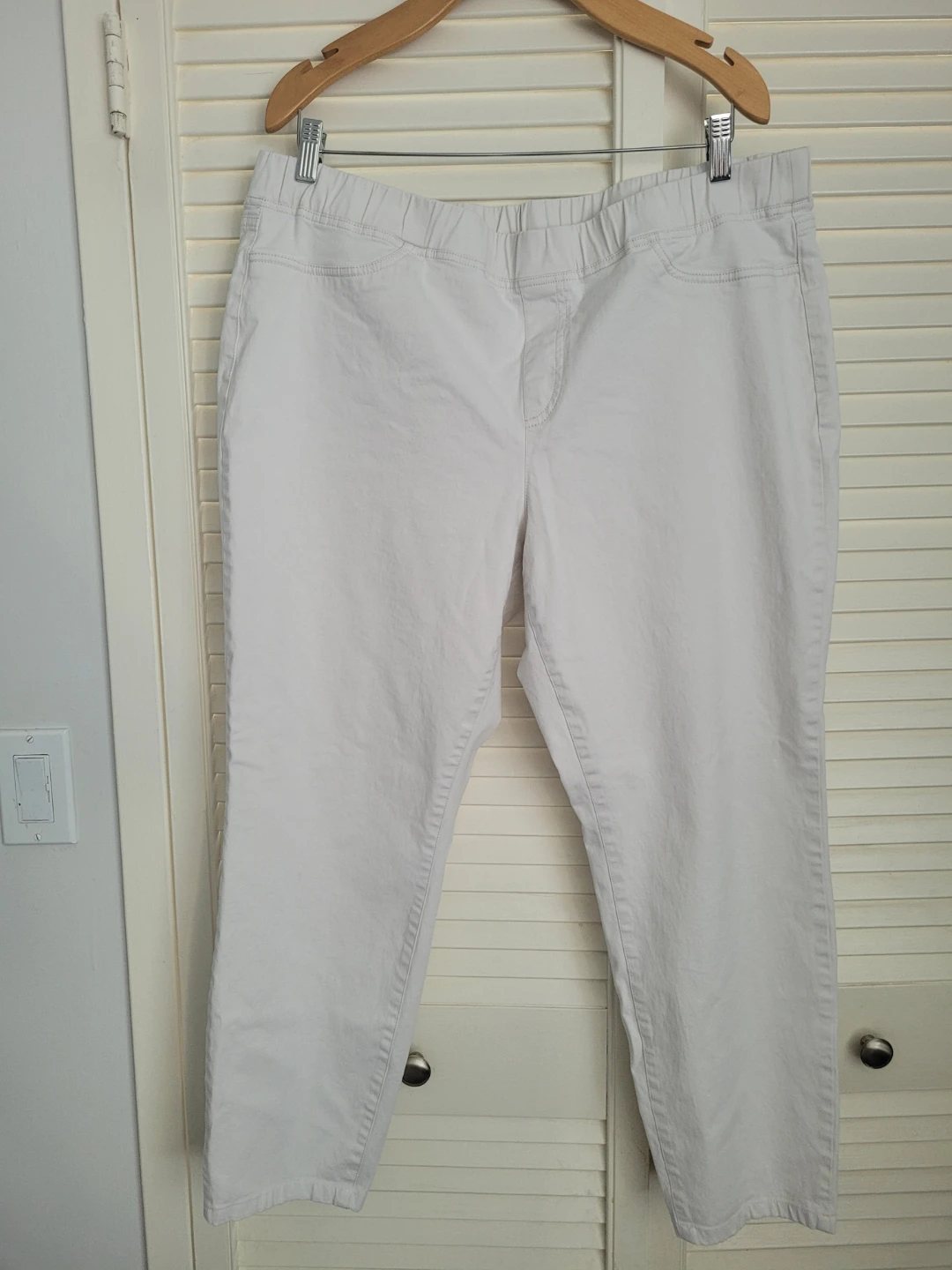 Eileen Fisher White Pants XL - photo 2