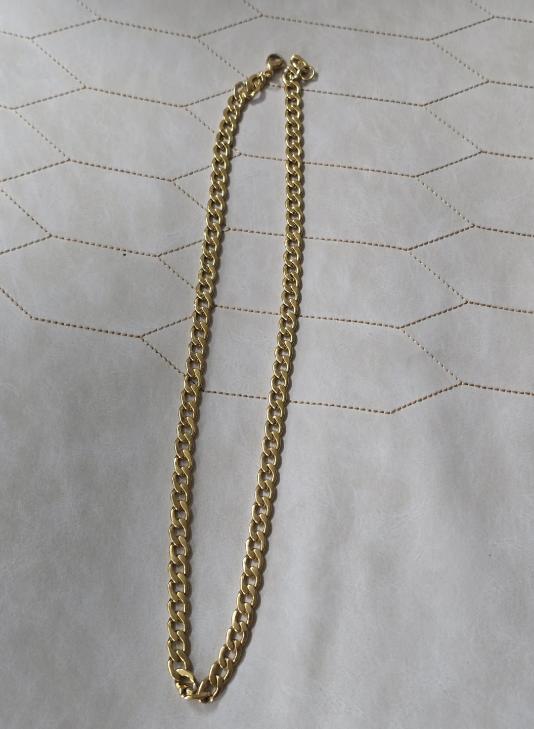 Stainless Steel Gold Chain (A)