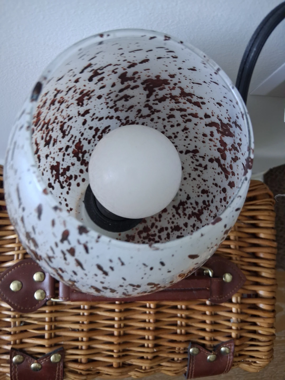 Speckled Glass lamp - photo 2