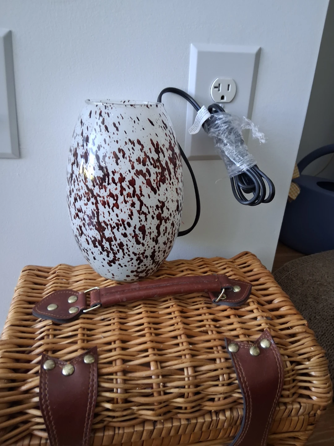 Speckled Glass lamp - photo 3
