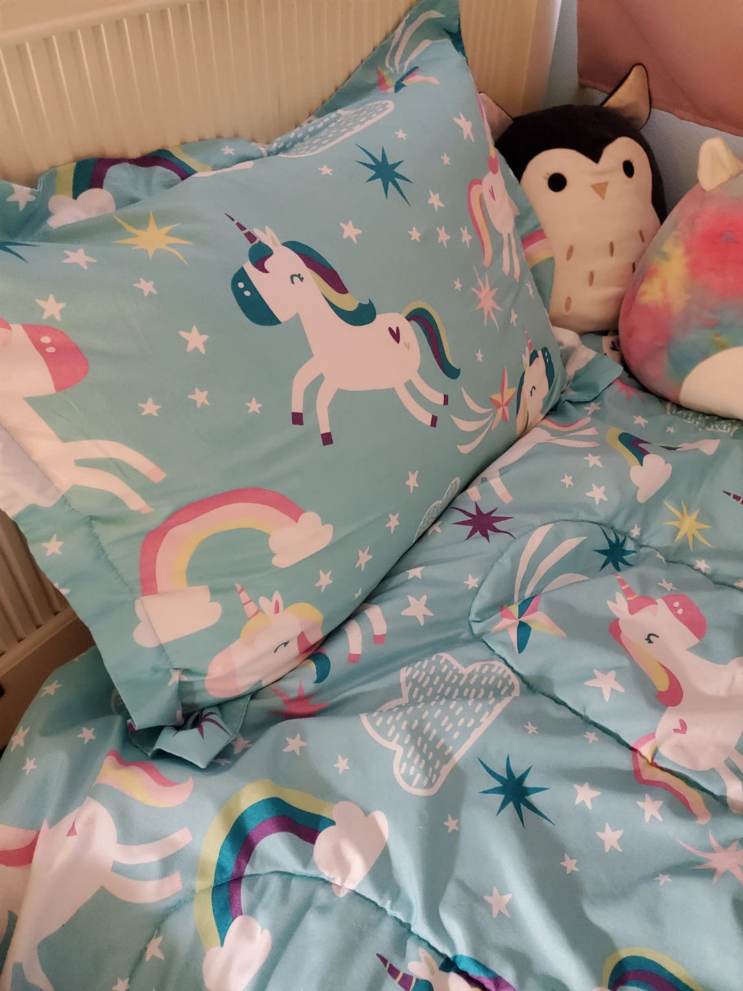 Unicorn Star Twin size Bedding Set - photo 2