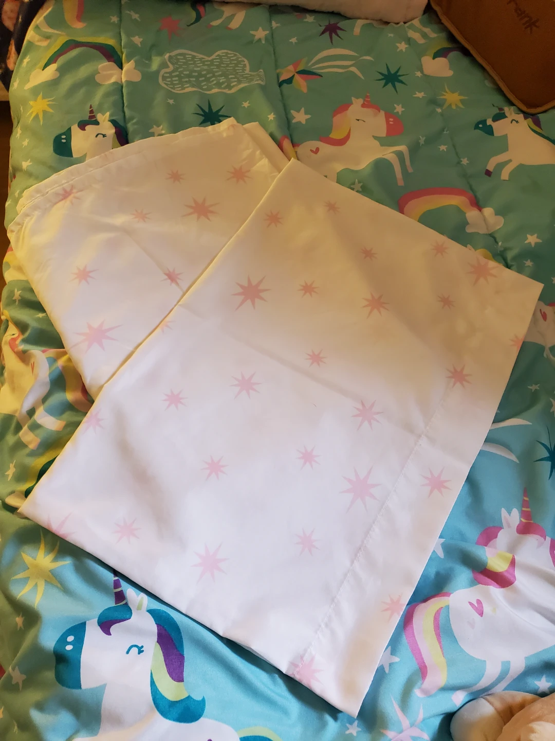 Unicorn Star Twin size Bedding Set - photo 5