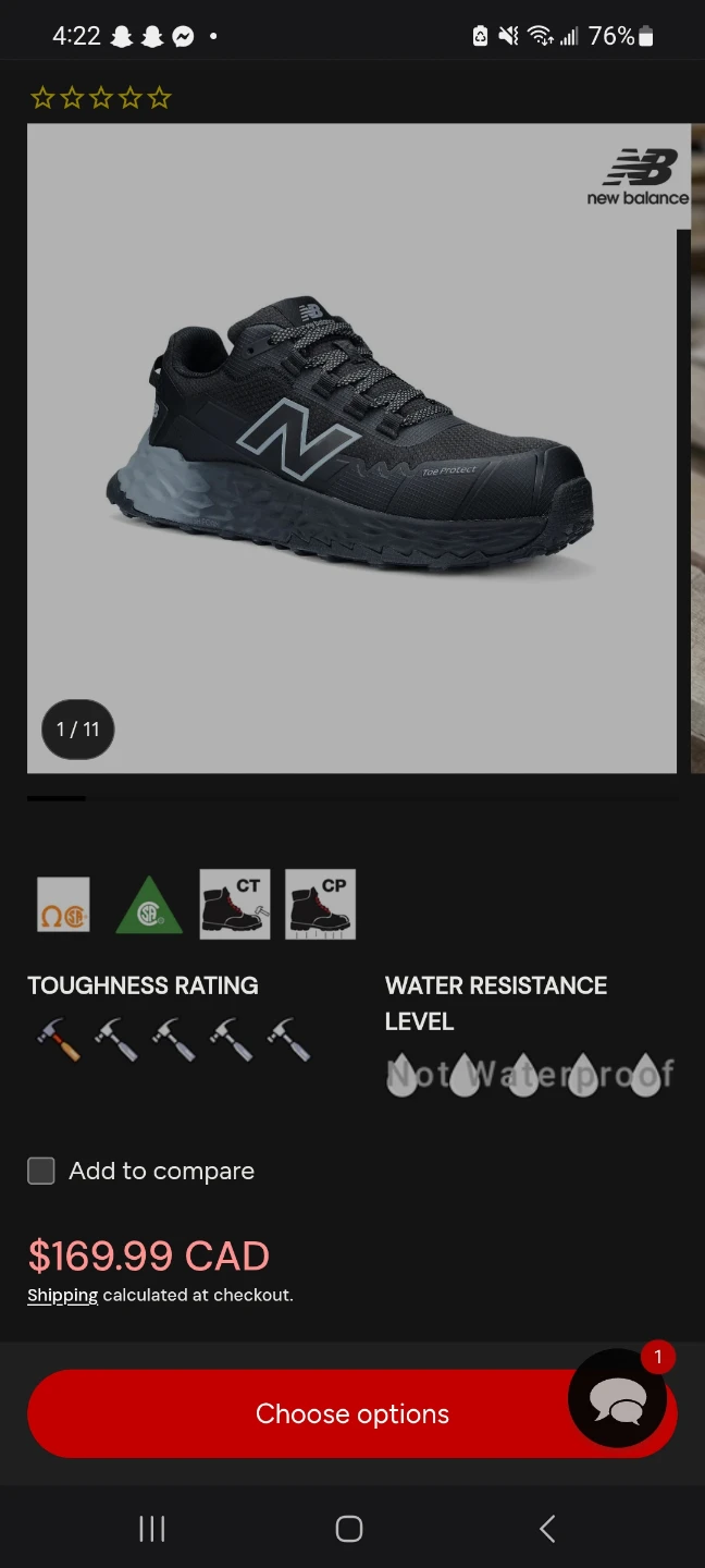 Womans New Balance "Toe Protect" Work Shoes - photo 2