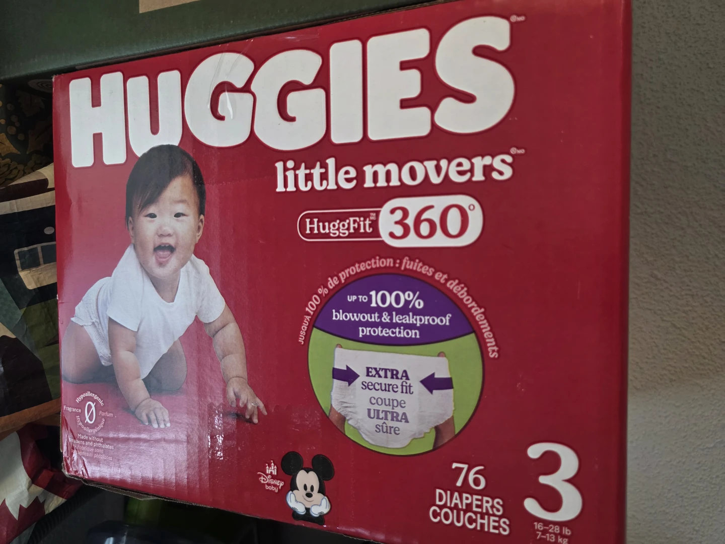 Huggies Little Movers Diapers Size 3