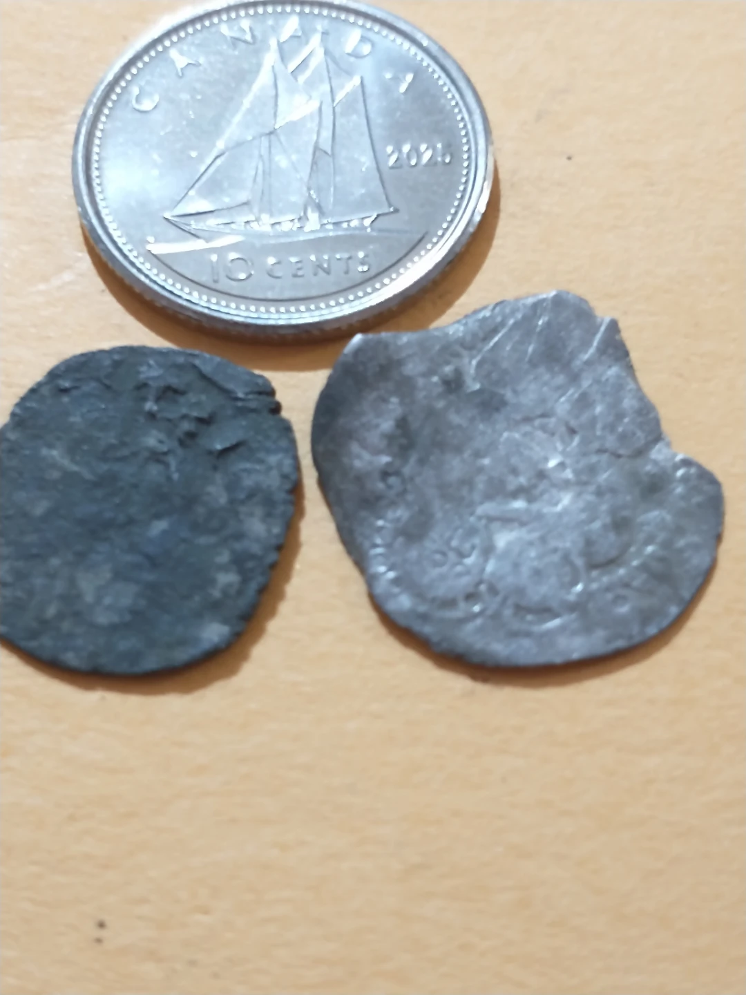 10 unattributed European and Asian medieval coins - photo 4