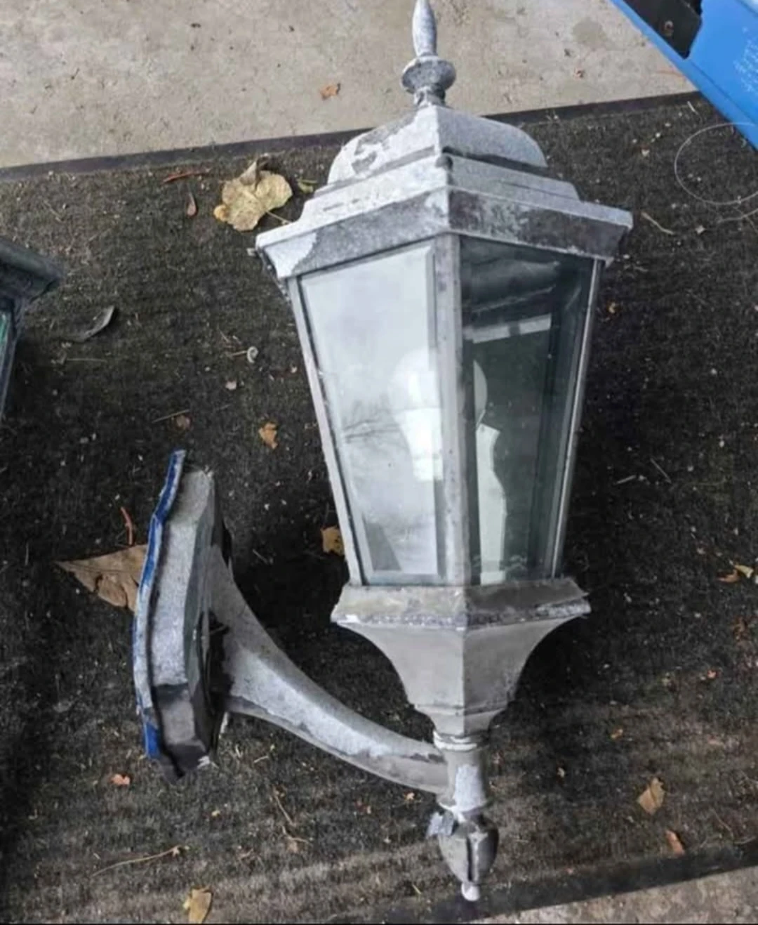Vintage Outdoor Wall Lantern Lamps (Set of 2) - photo 2