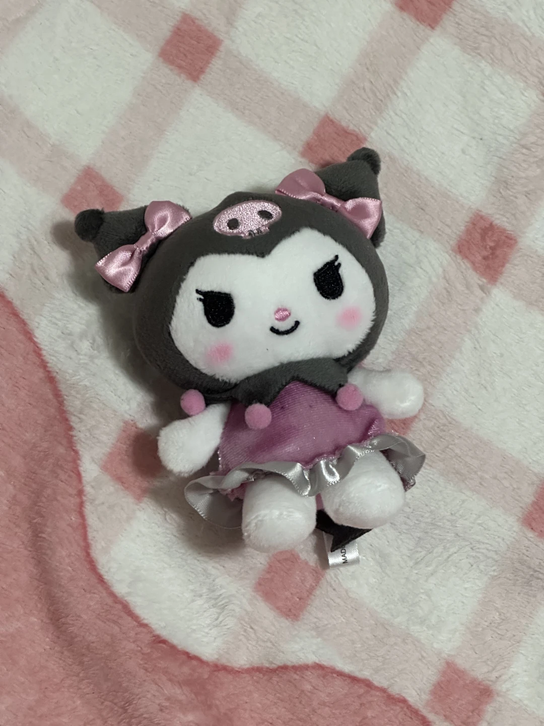 Kuromi Plush Keychain