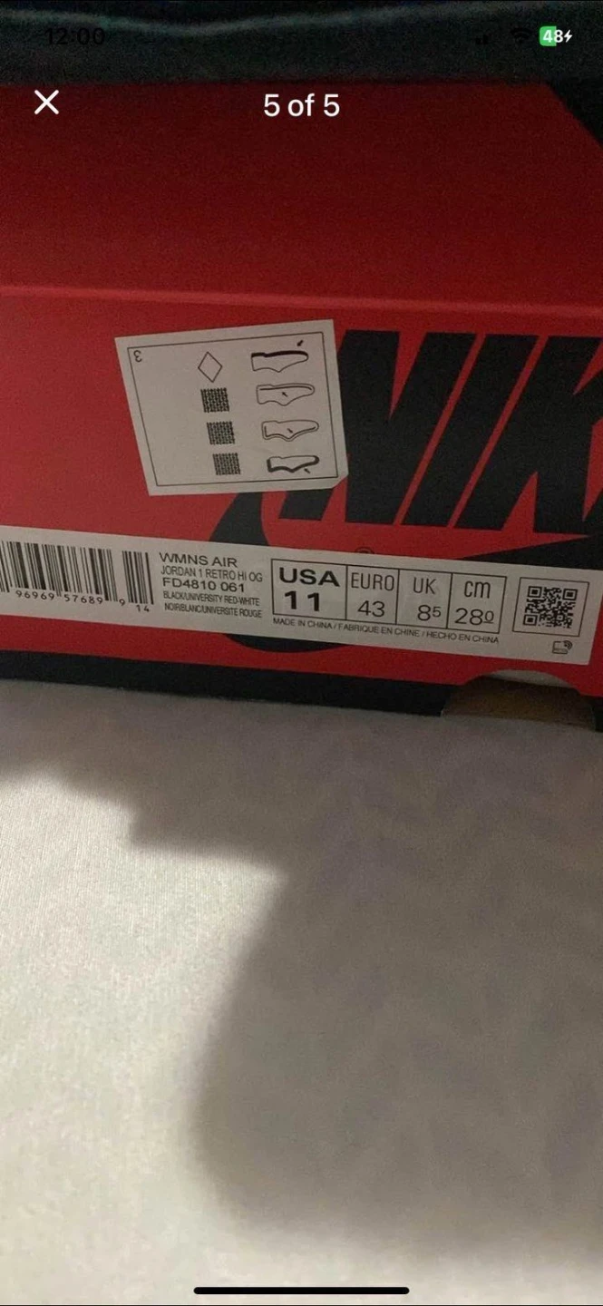 Nike Air Jordan 1 Retro High OG Men's Shoes - photo 2