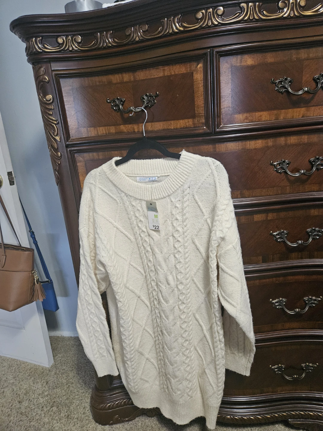 Primark Cream Cable Knit Sweater