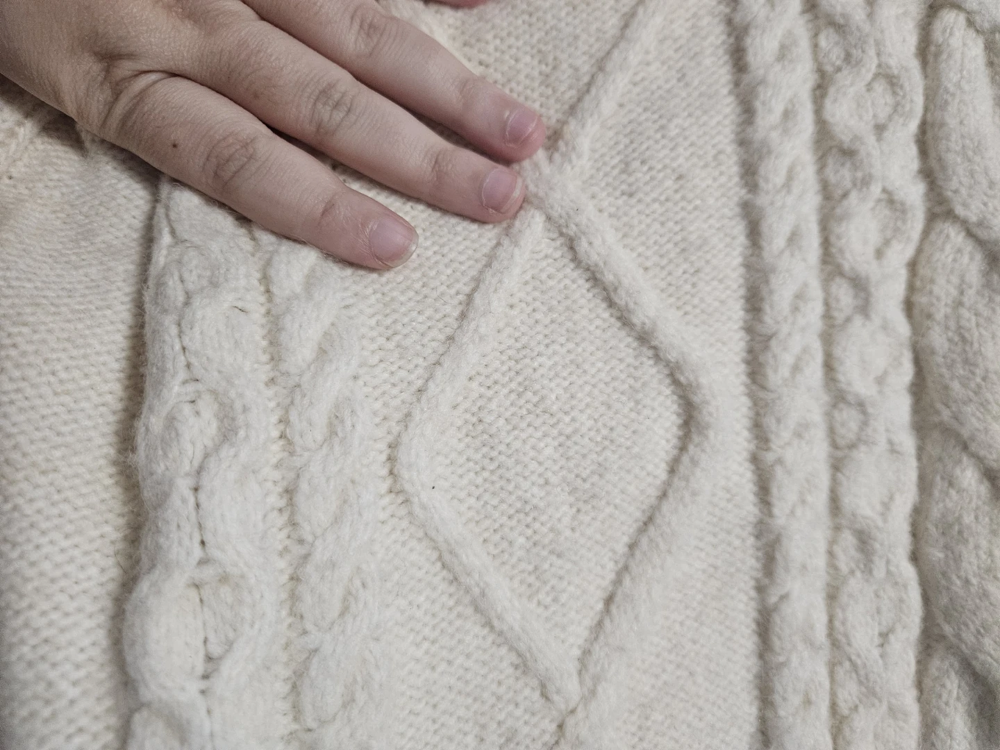 Primark Cream Cable Knit Sweater - photo 3