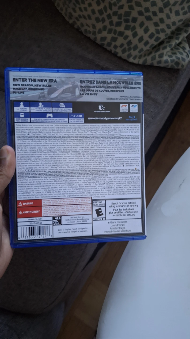 F1 22 PlayStation 4 Video Game - photo 3