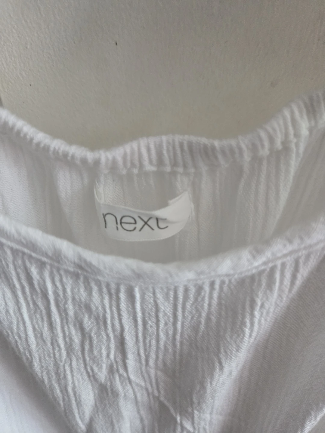 White tiered maxi dress - Next - photo 2