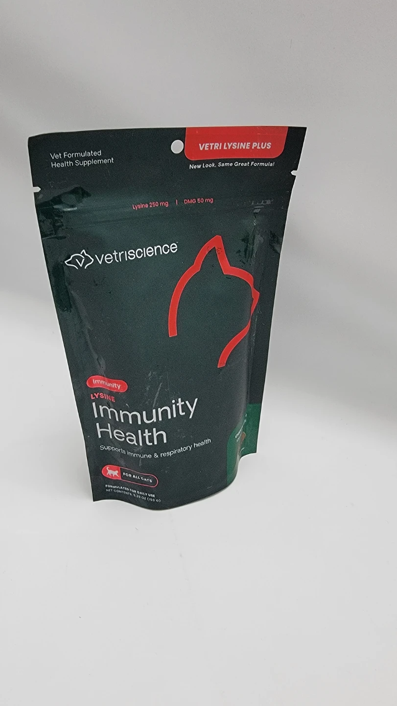 VetriScience Lysine Immunity Health Cat Supplement 150g Chicken