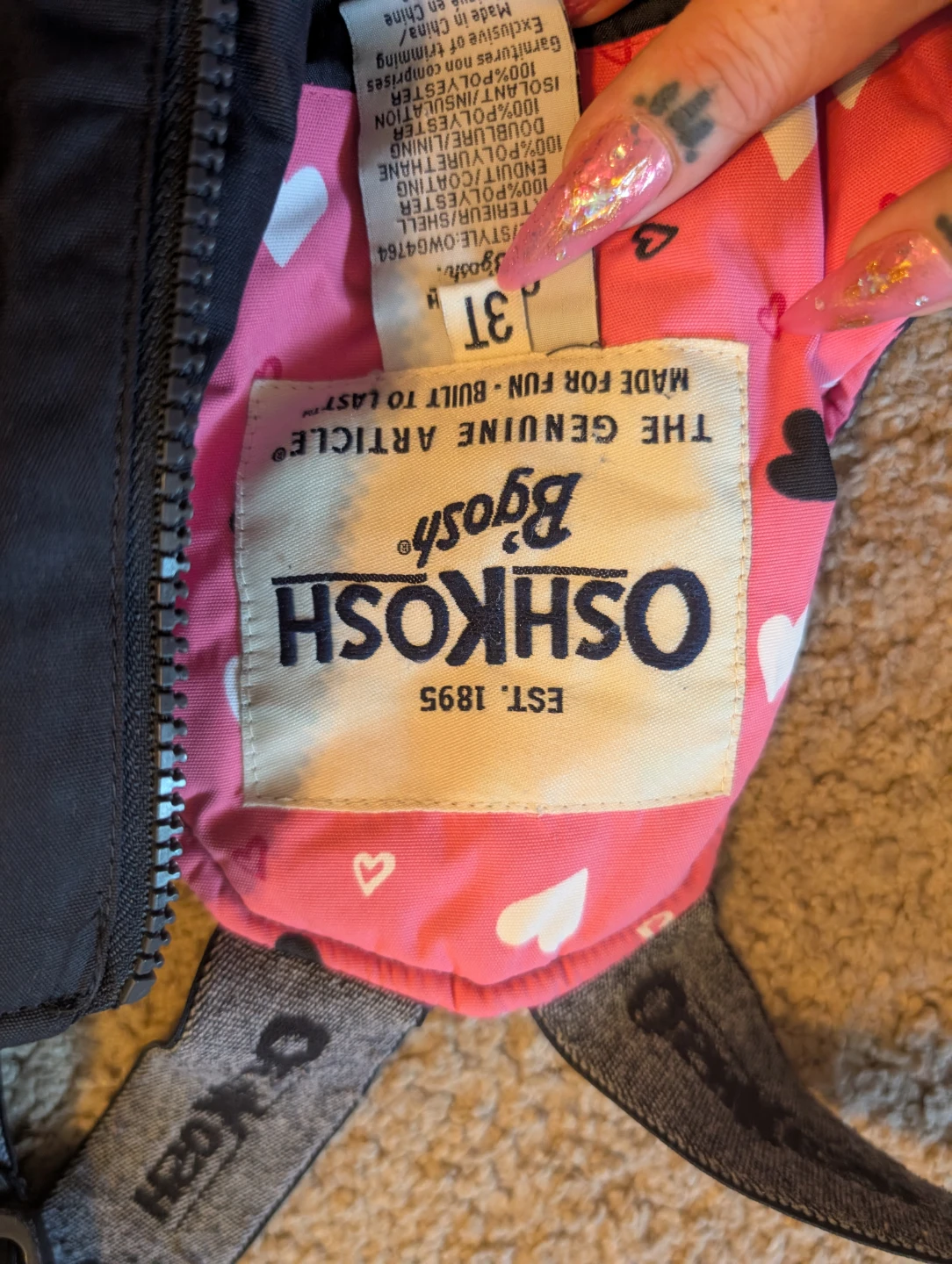 Ripzone & OshKosh B'gosh Ski Snowsuit - Size 3T - photo 2