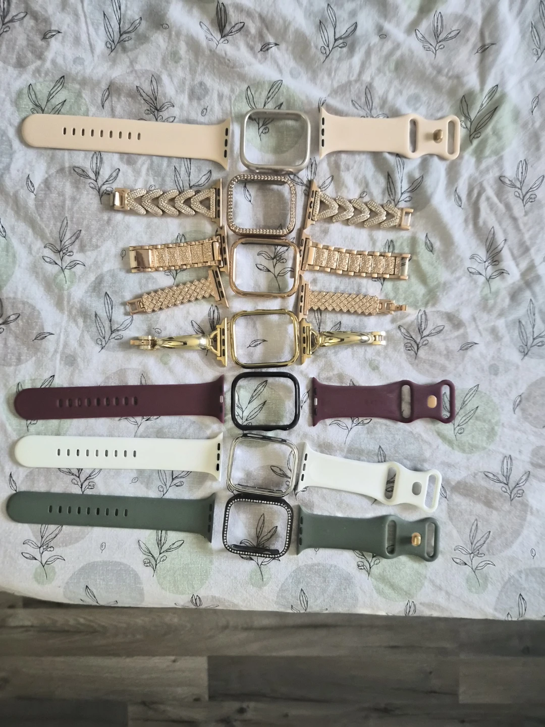 Apple Watch Bands and Cases Bundle