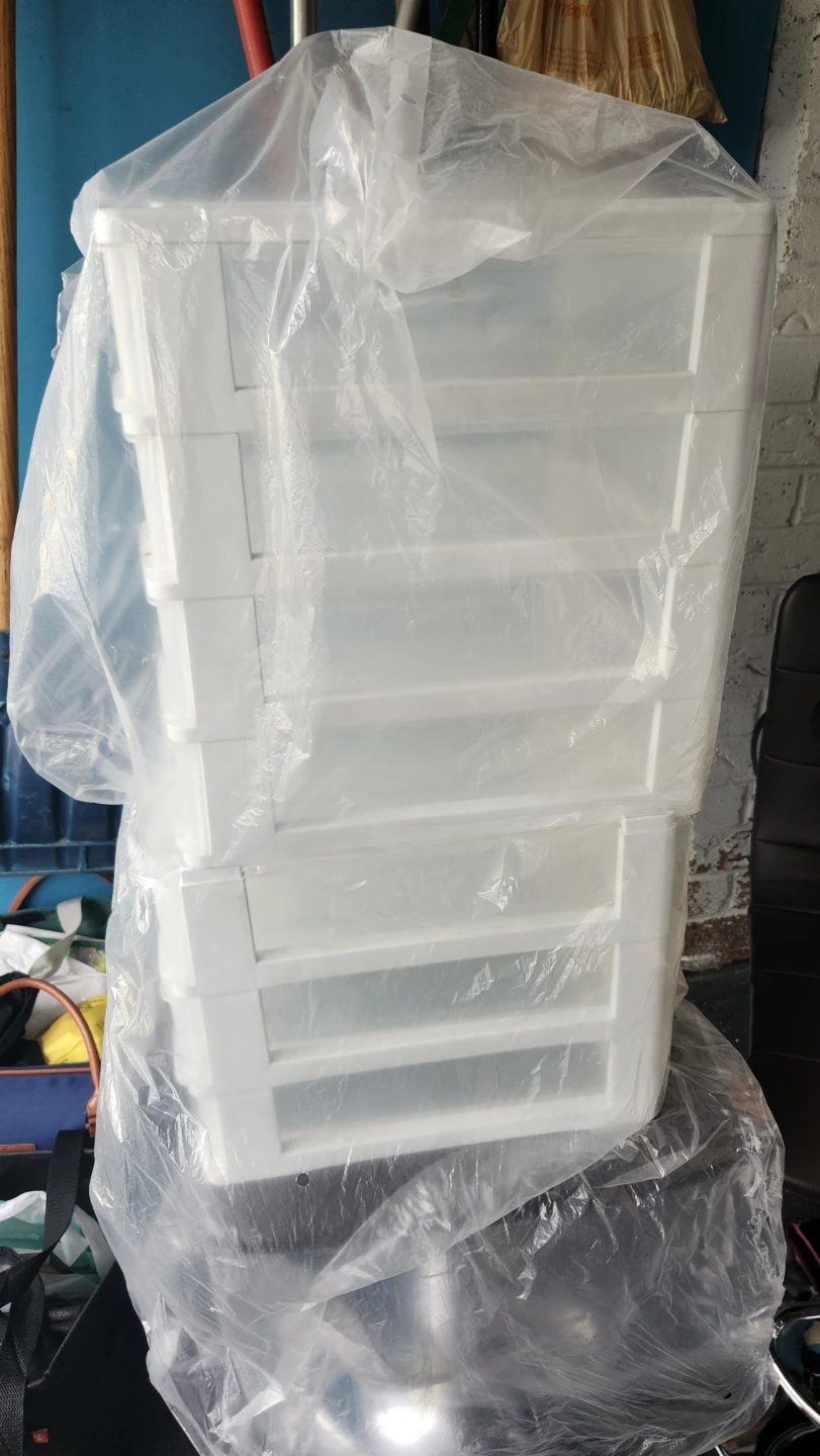White Plastic Drawer Organizer - photo 2
