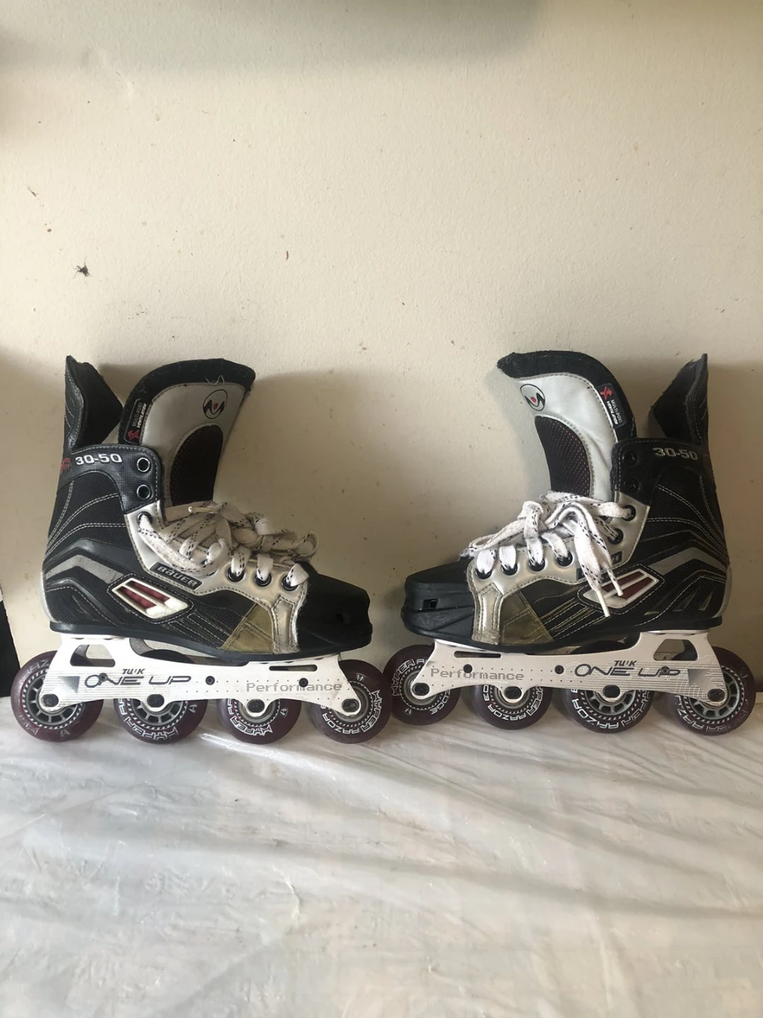 Bauer 40-50 tuuk one up  roller plade performance - photo 2