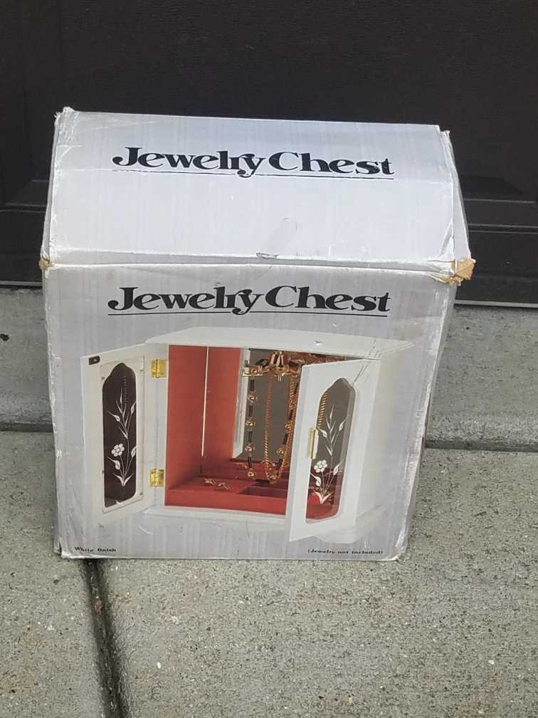 Jewelry Chest - White Finish