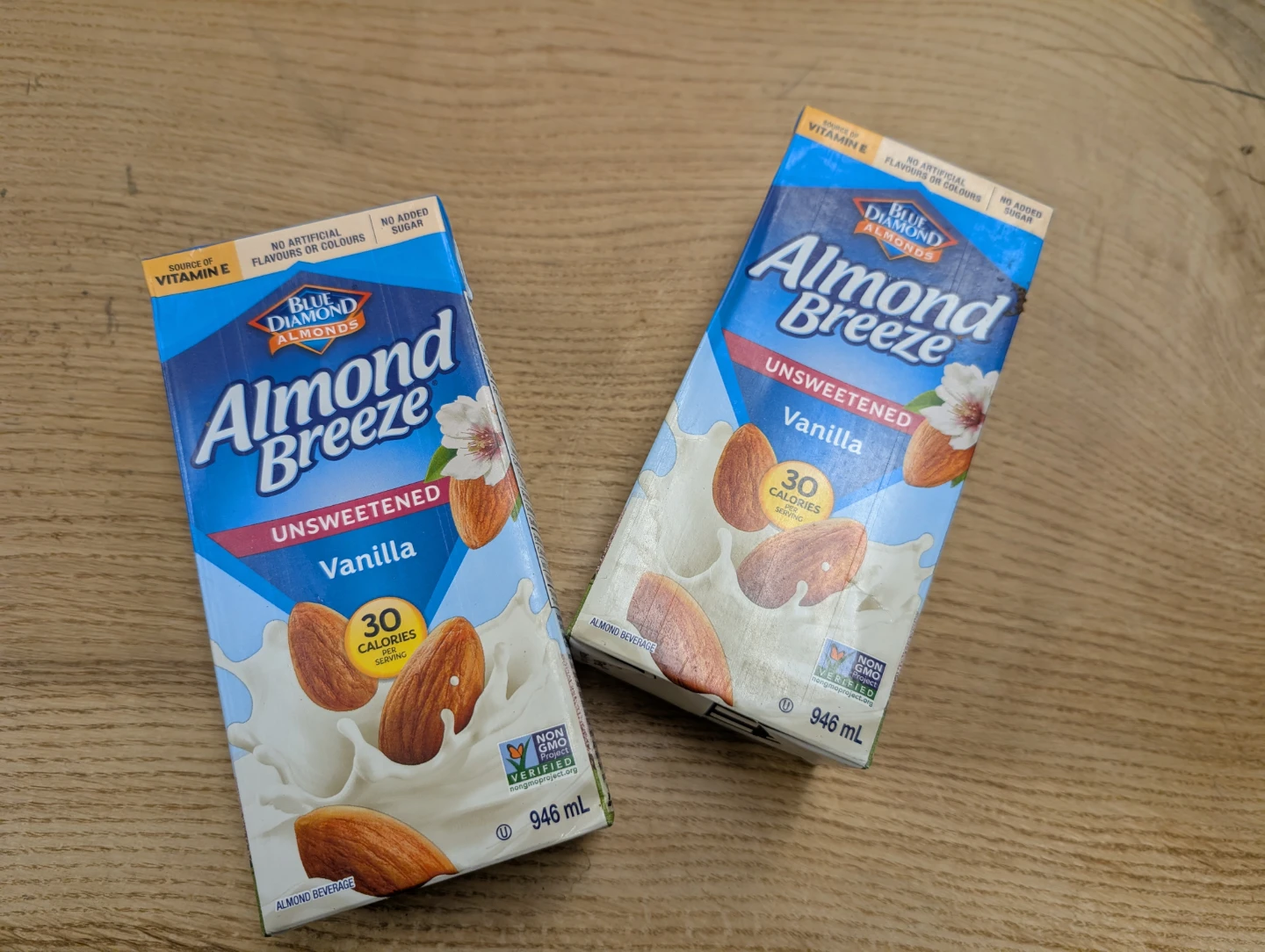 Blue Diamond Almond Breeze Vanilla Unsweetened Almond Milk