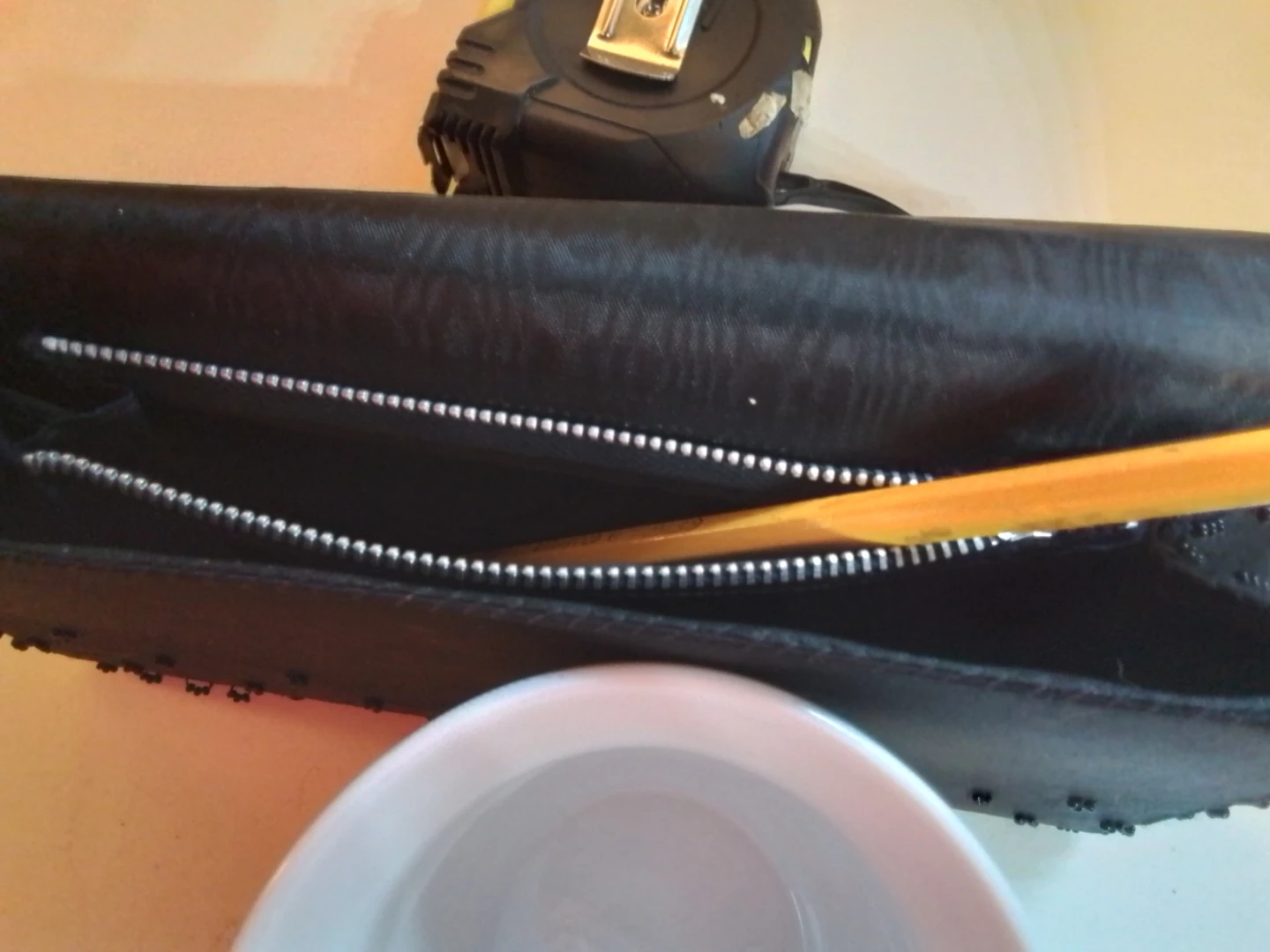 Black Beaded Clutch Handbag - photo 2