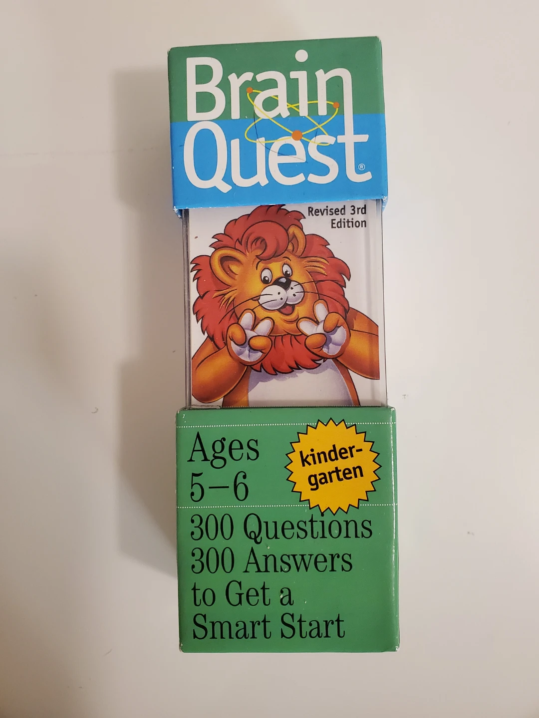Brain Quest Kindergarten Revised 3rd Edition Card Game
