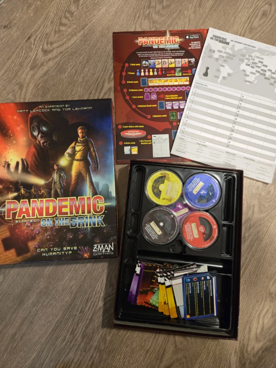 Pandemic On The Brink Expansion Board Game - photo 2