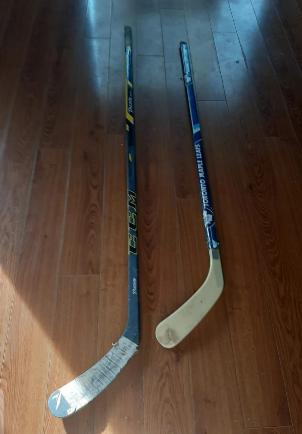 CCM hockey sticks