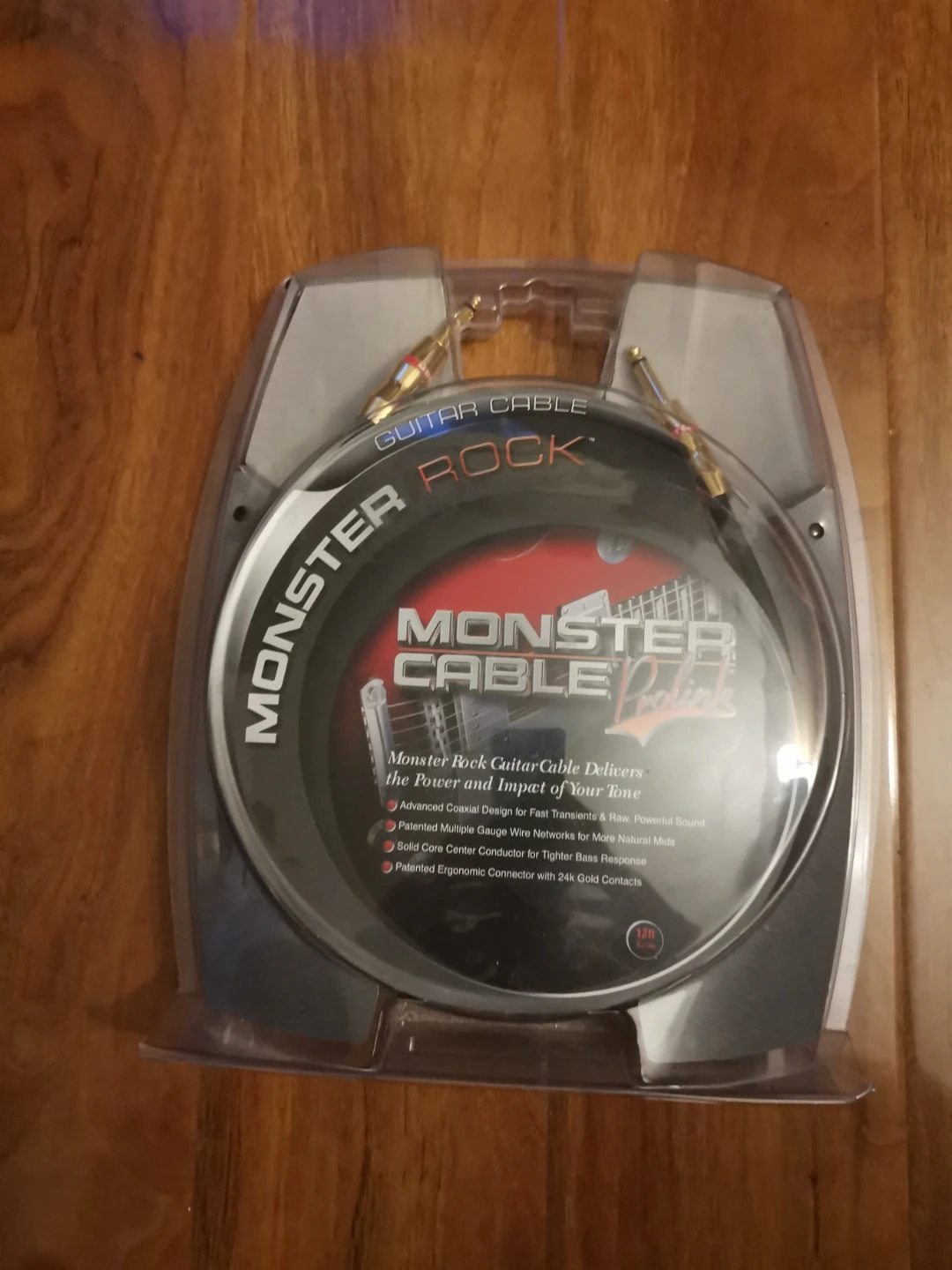 Monster Cable Rock 12ft Guitar Cable