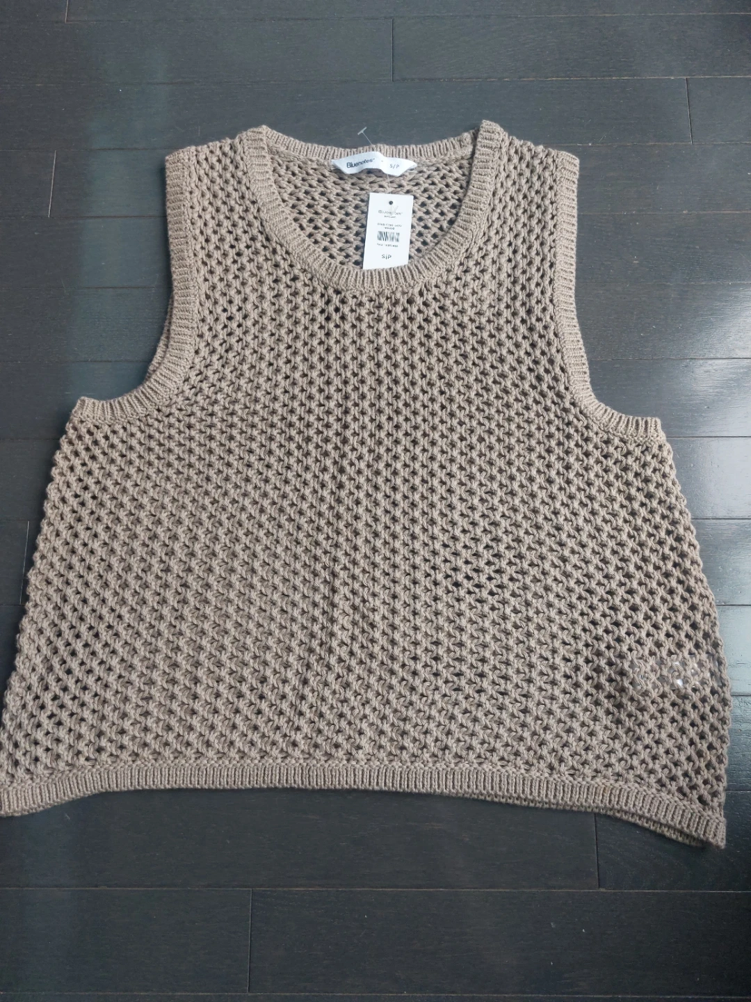 Blue notes  Women's Crochet Knit Tank Top - photo 2