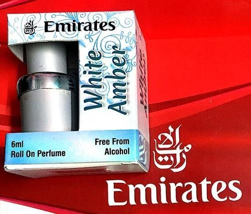 Emirates White Amber Roll On Perfume 6ml - photo 2