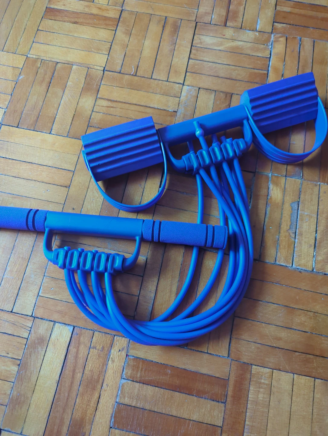 Blue Resistance Band Chest Expander - photo 2