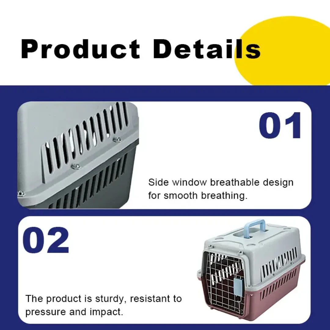 *NEW* Pet Carrier Crate for cat and small dogs - photo 5