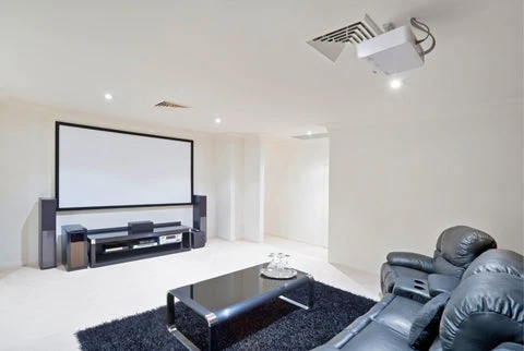 New 72 " 8K projection TV and speakers and iptv
