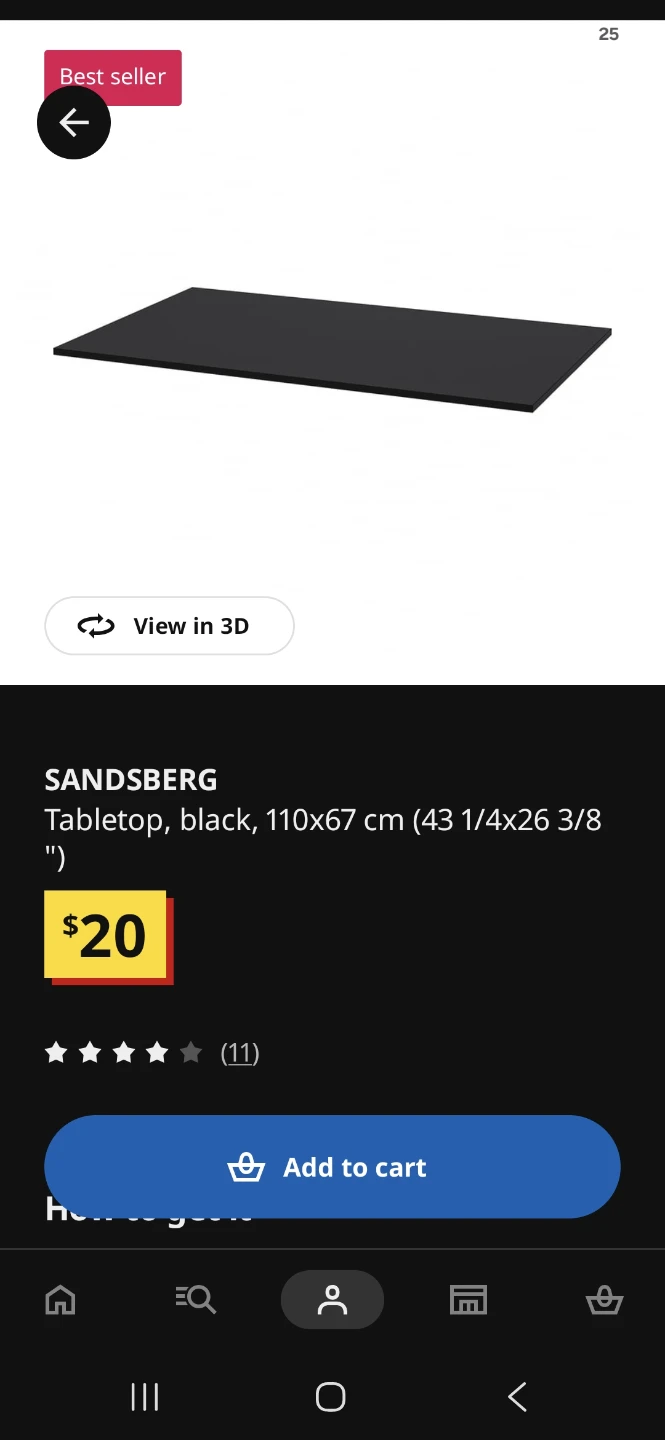 IKEA SANDSBERG Table and desk chair - photo 3