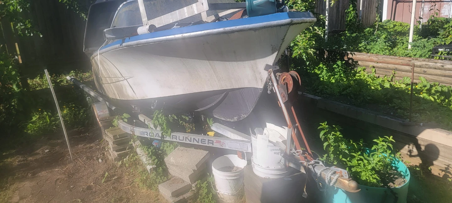 Used Boat on Road Runner Trailer - photo 2
