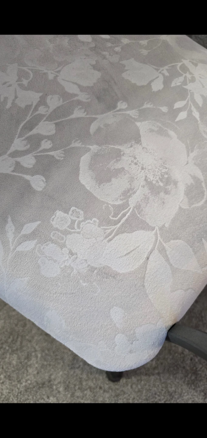 Set of 6 Dining Chairs with Floral Pattern - photo 4