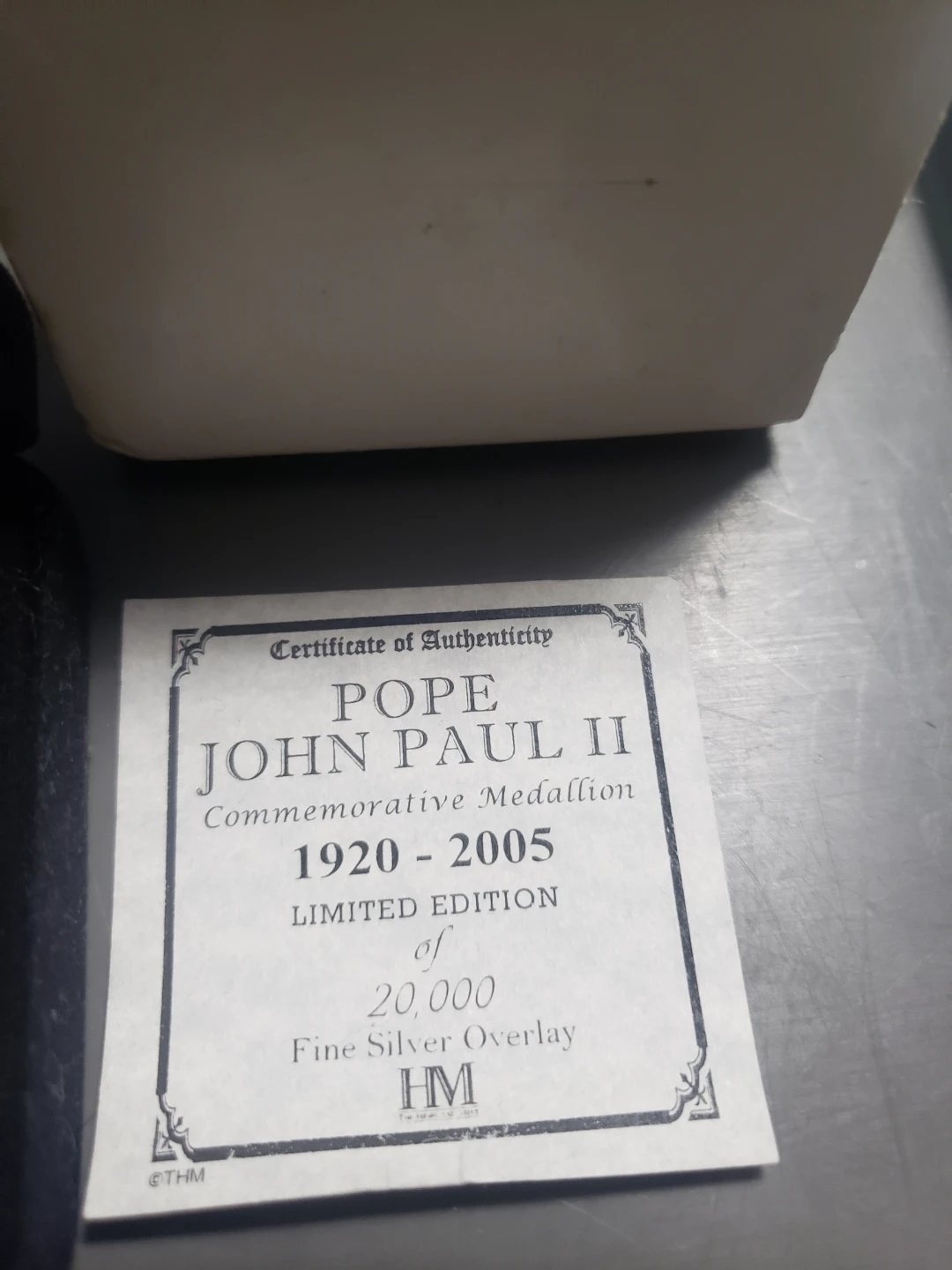 Silver overlay coin with certificate trades. - photo 3