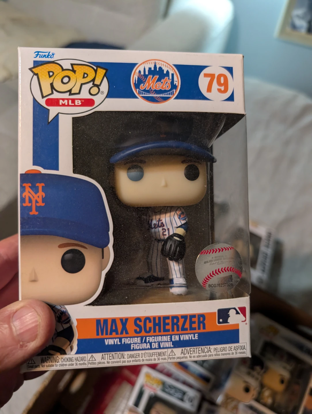 Funko Pop! MLB Max Scherzer Vinyl Figure #79