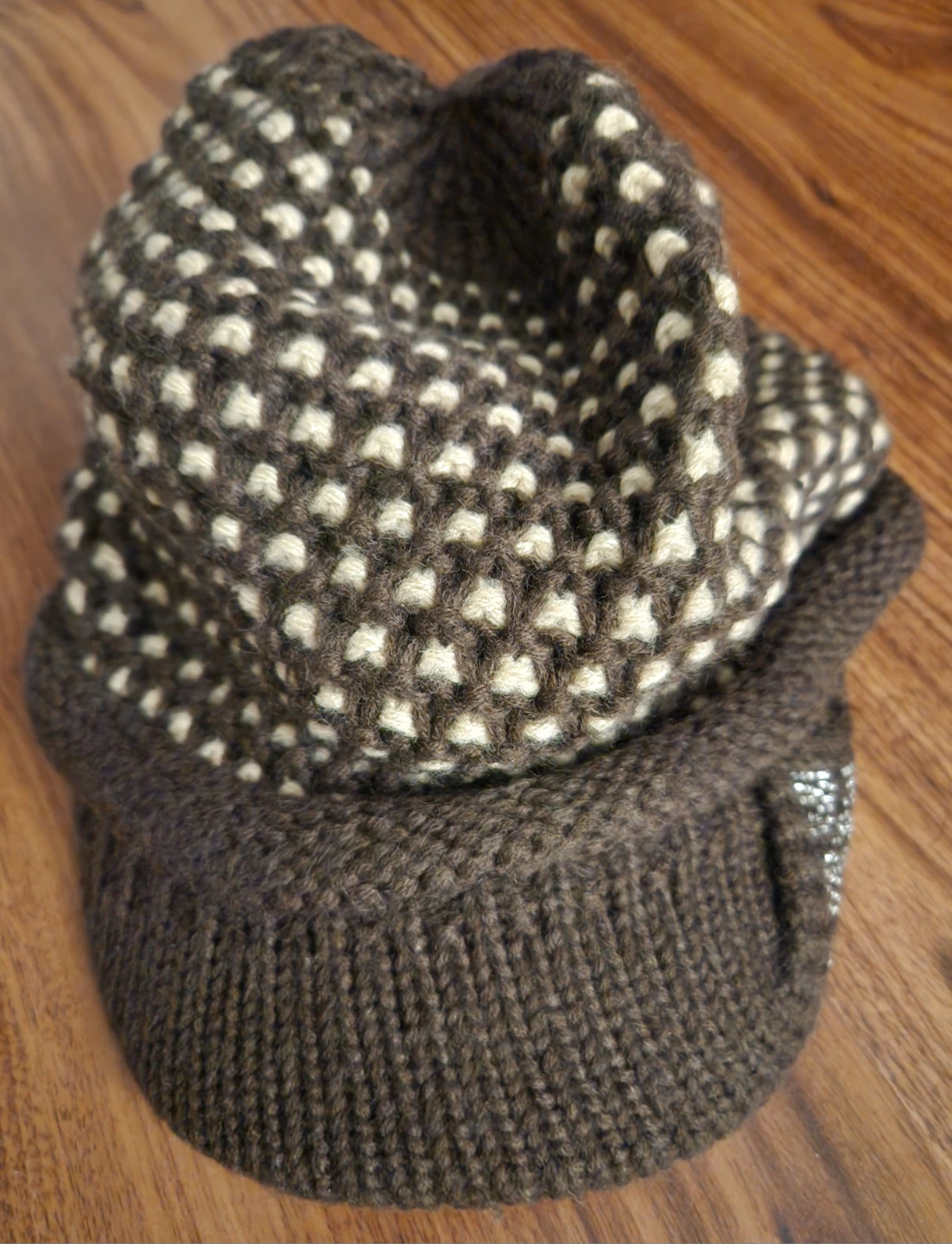 ⚽️ Brown Knit Beanie