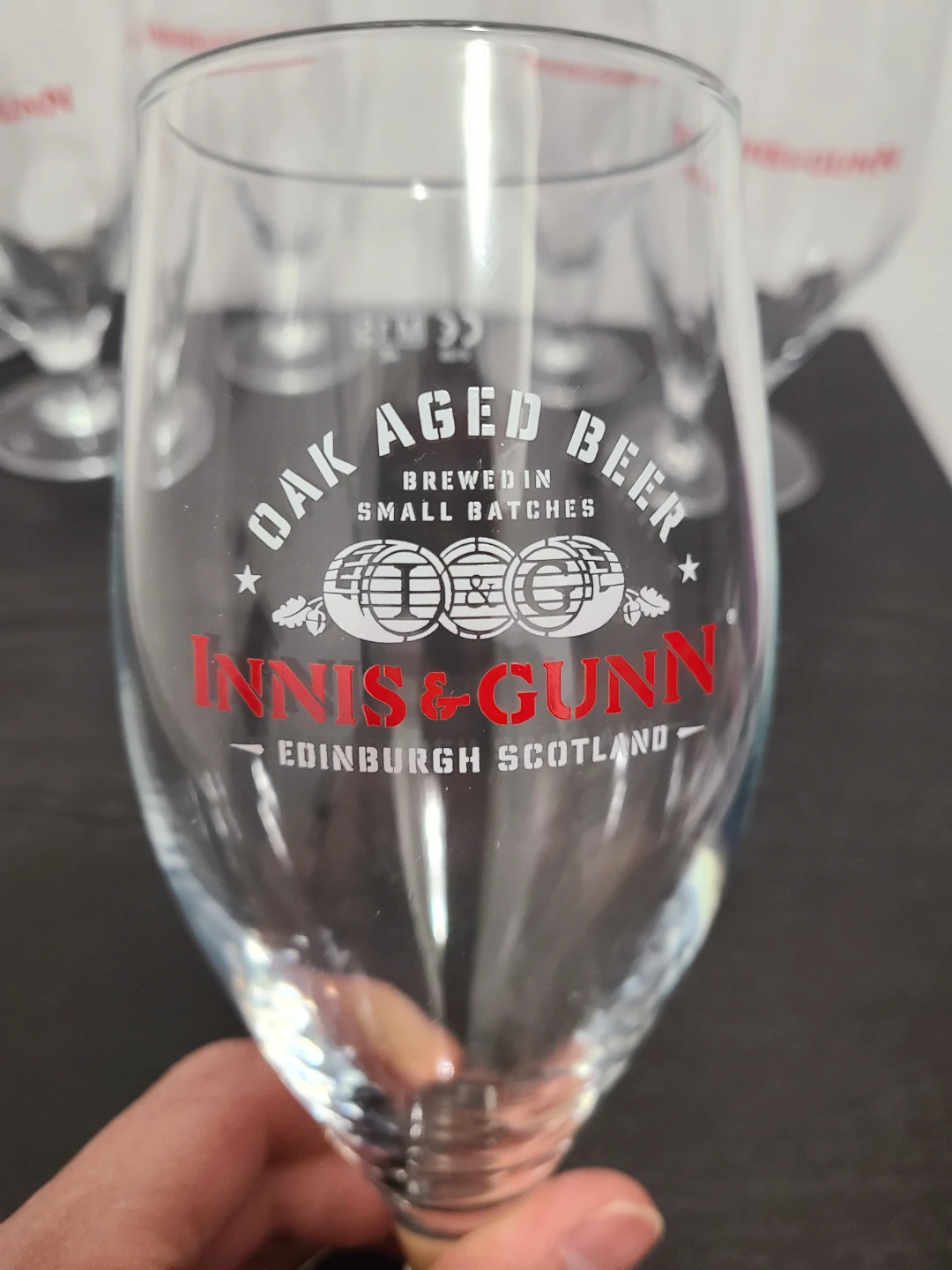 Innis & Gunn Pint Glasses  + Free Glass Beer Steins - photo 3