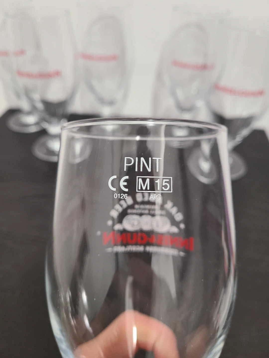 Innis & Gunn Pint Glasses  + Free Glass Beer Steins - photo 4