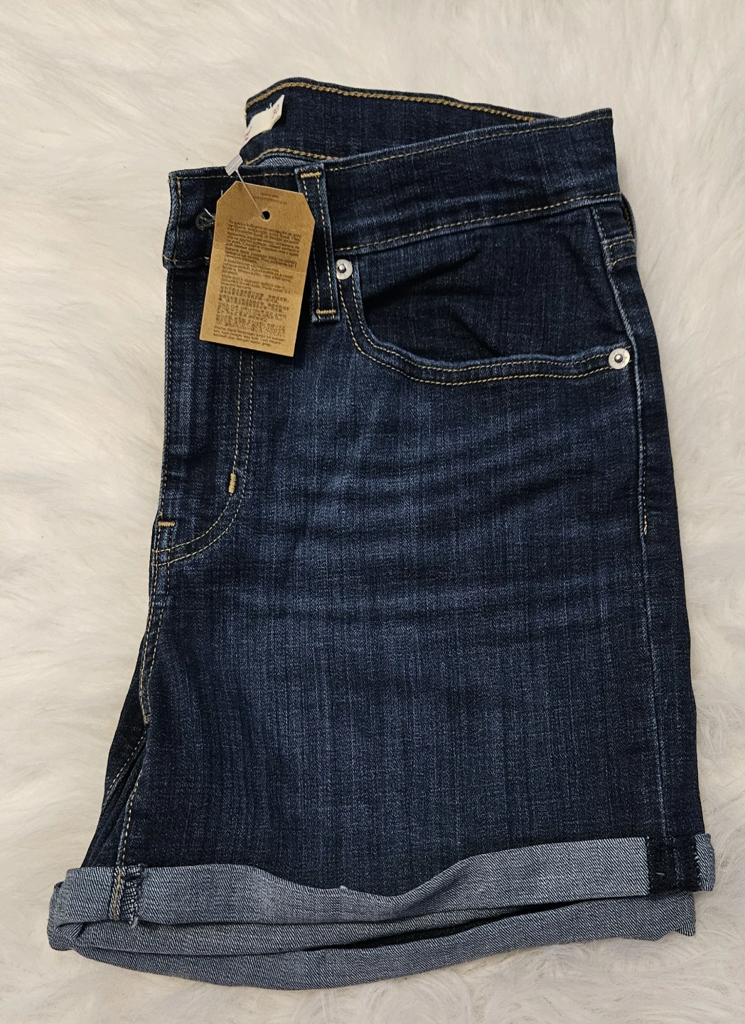 Levi's Women's Mid-Length Denim Shorts Size 30 - photo 2