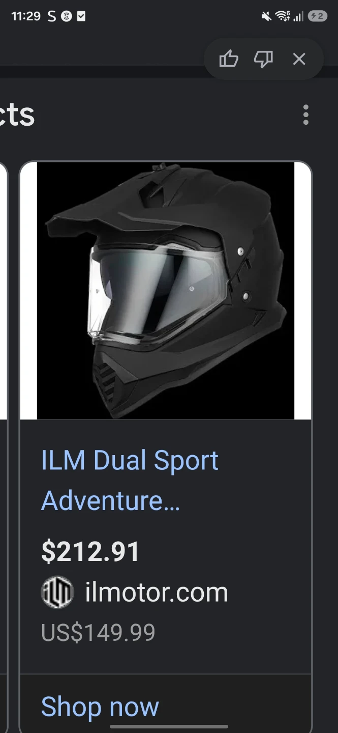 100 obo.ILM Motorcycle Helmet