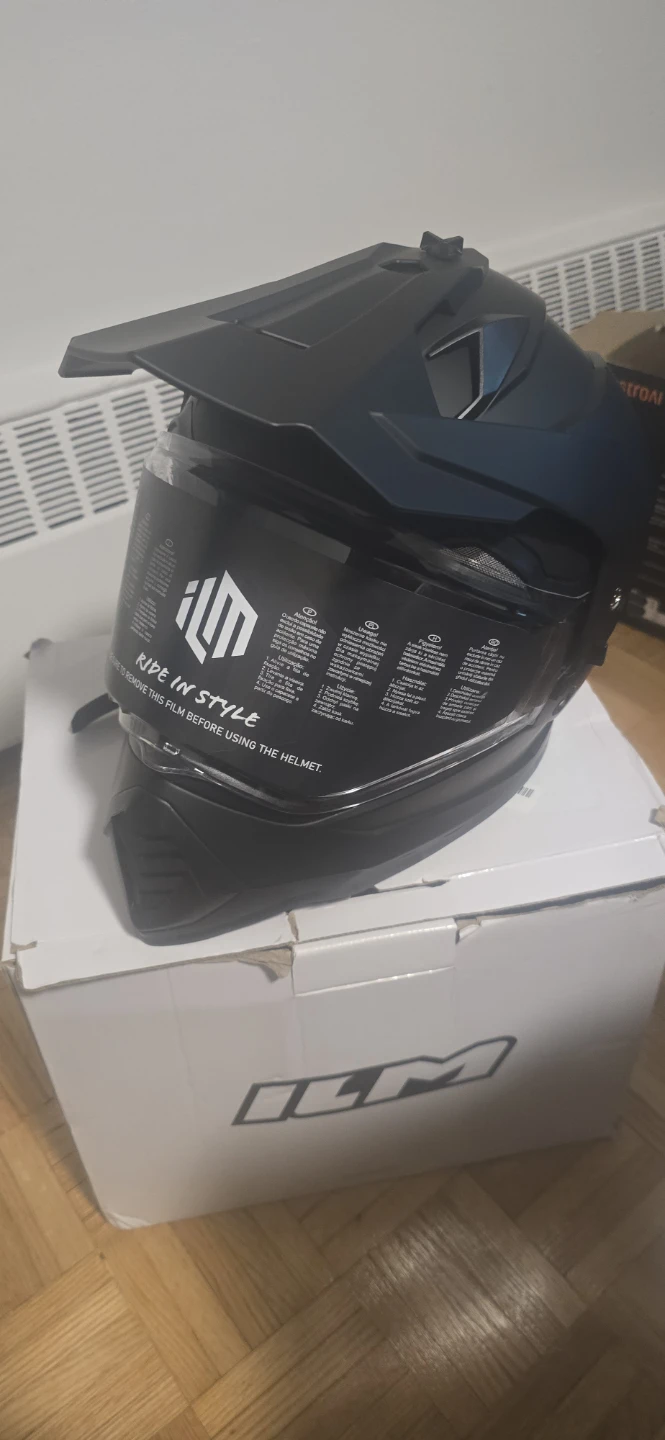 100 obo.ILM Motorcycle Helmet - photo 2