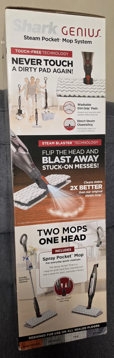 Shark Genius Steam Pocket Mop - photo 2