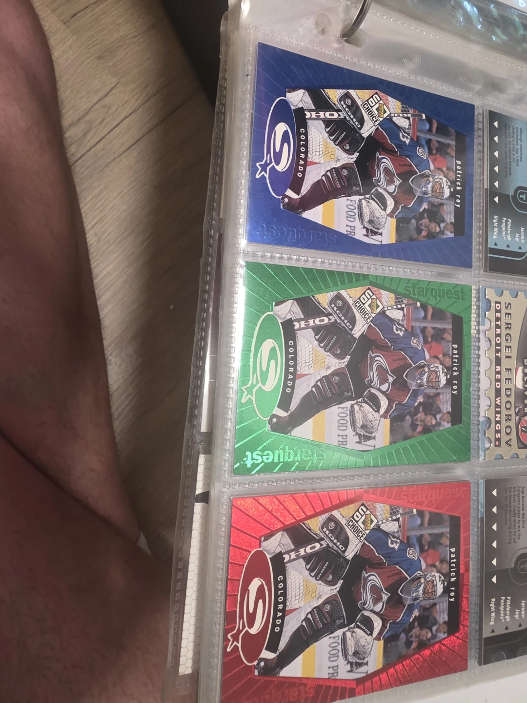 Patrick Roy Colorado Avalanche Hockey Cards