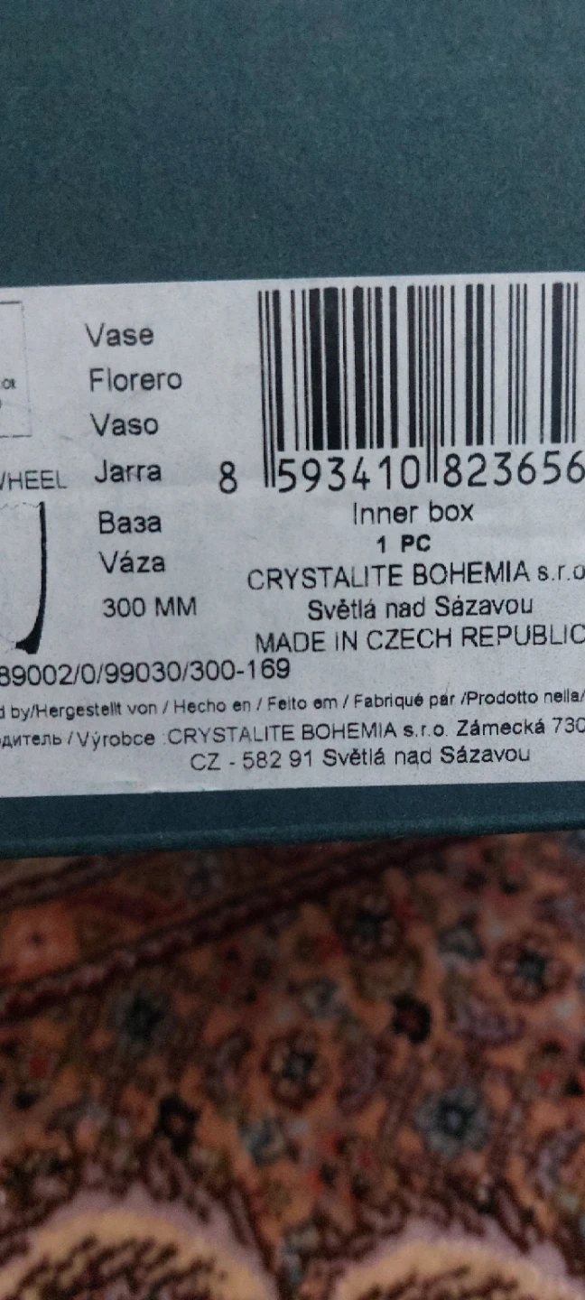 Crystalite Bohemia Vase 300 MM - photo 2