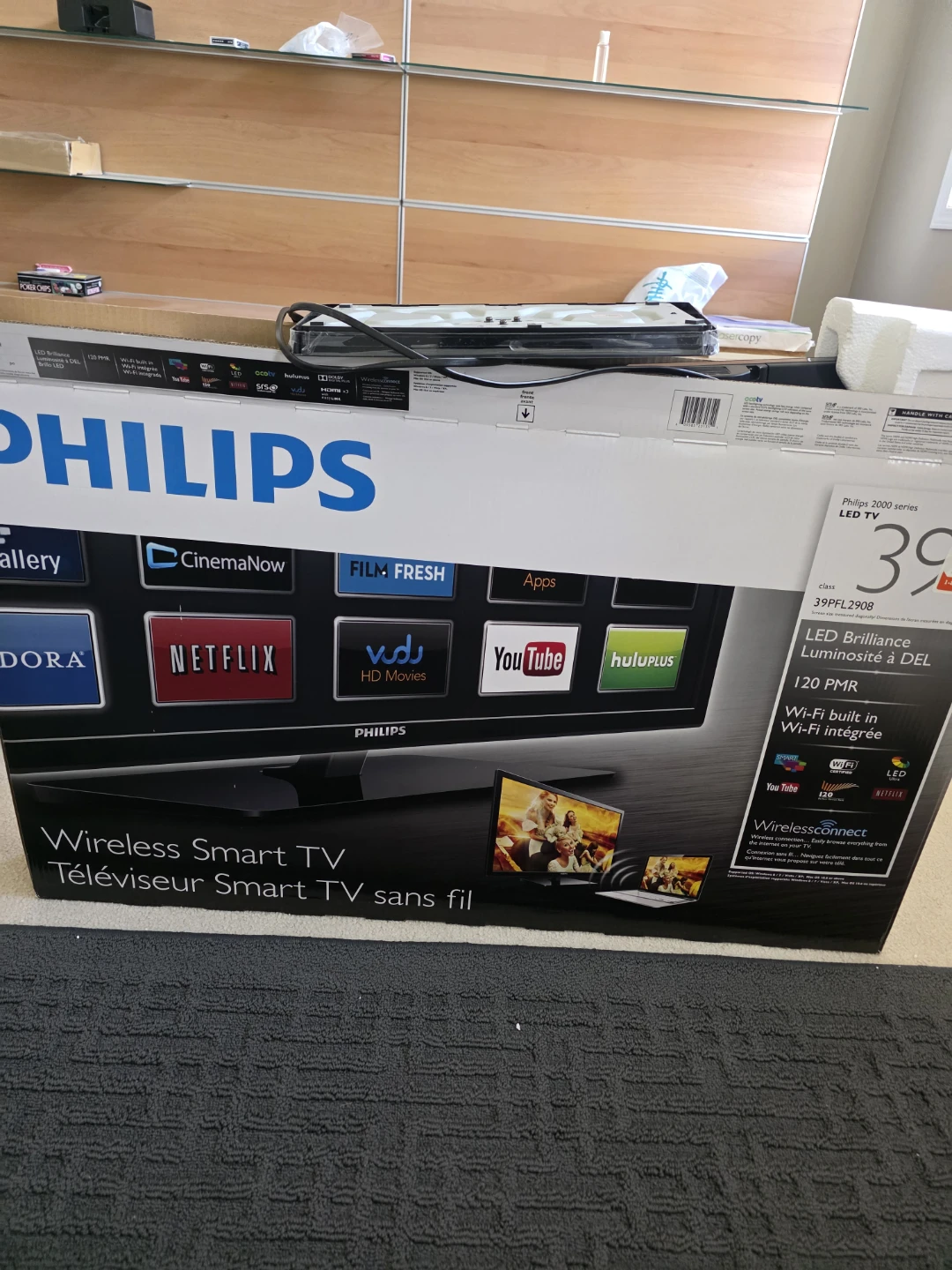Philips 39PFL2908 Wireless Smart LED TV - photo 2